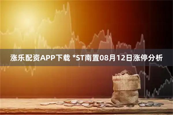 涨乐配资APP下载 *ST南置08月12日涨停分析